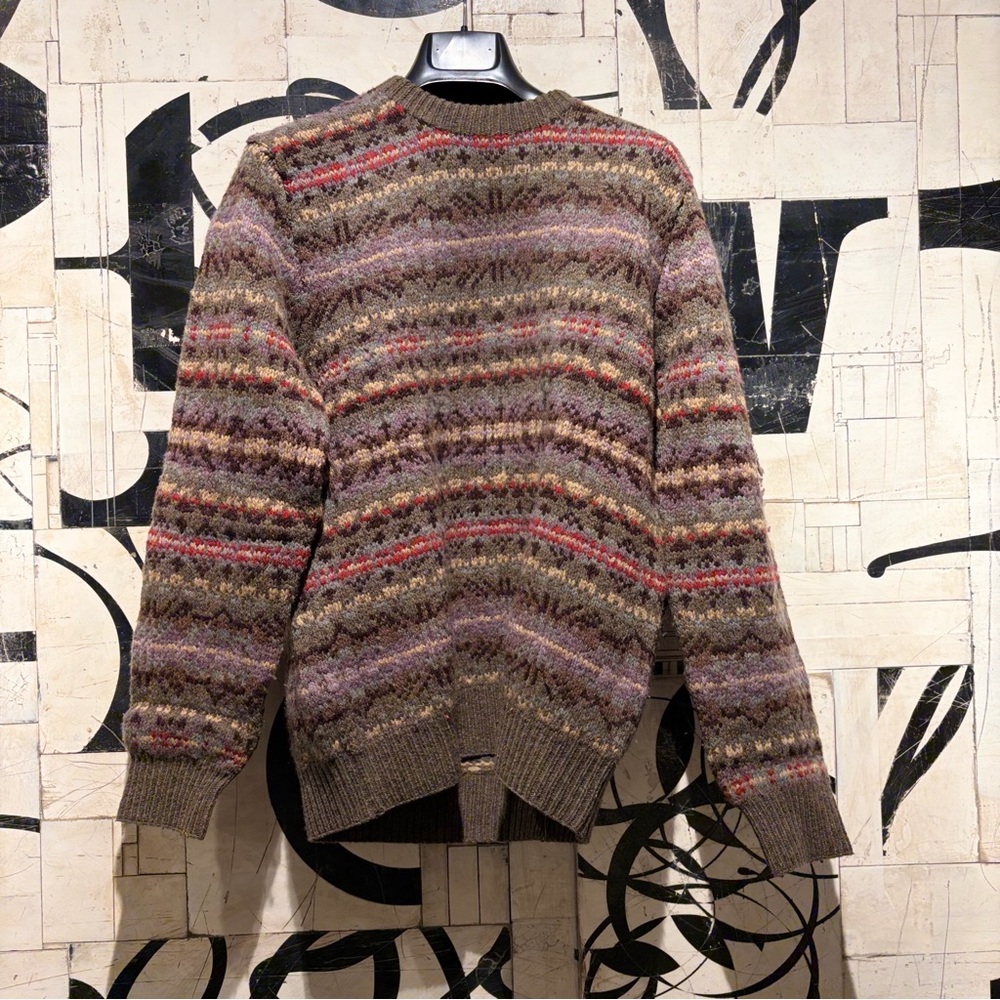 Vintage Hand Knit Polo Ralph Lauren Crewneck Sweater